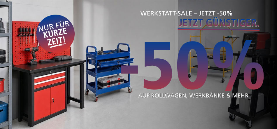 Werkstatt-Highlights – jetzt -50%!