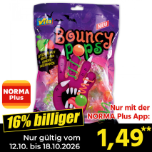 Nur gültig vom 12.10. bis 18.10.2026 und nur mit der NORMA Pluss App 16% billiger: 1,49