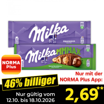 Nur gültig vom 12.10. bis 18.10.2026 und nur mit der NORMA Pluss App 46% billiger: 2,69