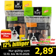 Nur gültig vom 12.10. bis 18.10.2026 und nur mit der NORMA Pluss App 12% billiger: 2,89