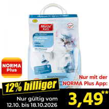 Nur gültig vom 12.10. bis 18.10.2026 und nur mit der NORMA Pluss App 12% billiger: 3,49