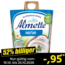 Nur gültig vom 19.10. bis 25.10.2026 und nur mit der NORMA Pluss App 52% billiger: &ndash;,95