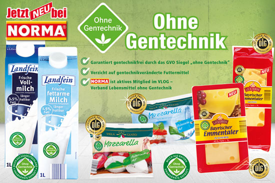 Nürnberger Discounter baut Sortiment mit  Label „Ohne Gentechnik“ aus